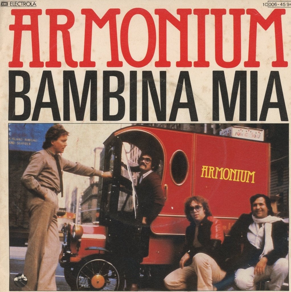 S Armonium - Bambina Mia, Inclusief binnenhoes, Verzenden, Gebruikt, Pop