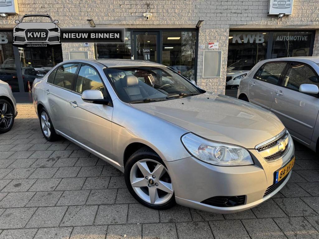 Chevrolet Epica 2.0i v6 Exec Leer Airco Navi Weinig KM NAP, Voorwielaandrijving, Gebruikt, 143 pk, 700 kg