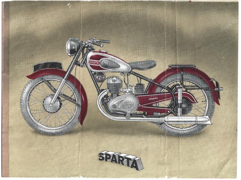 Sparta 200 Sparta 125 folder motor (SP69), Verzenden, Overige merken