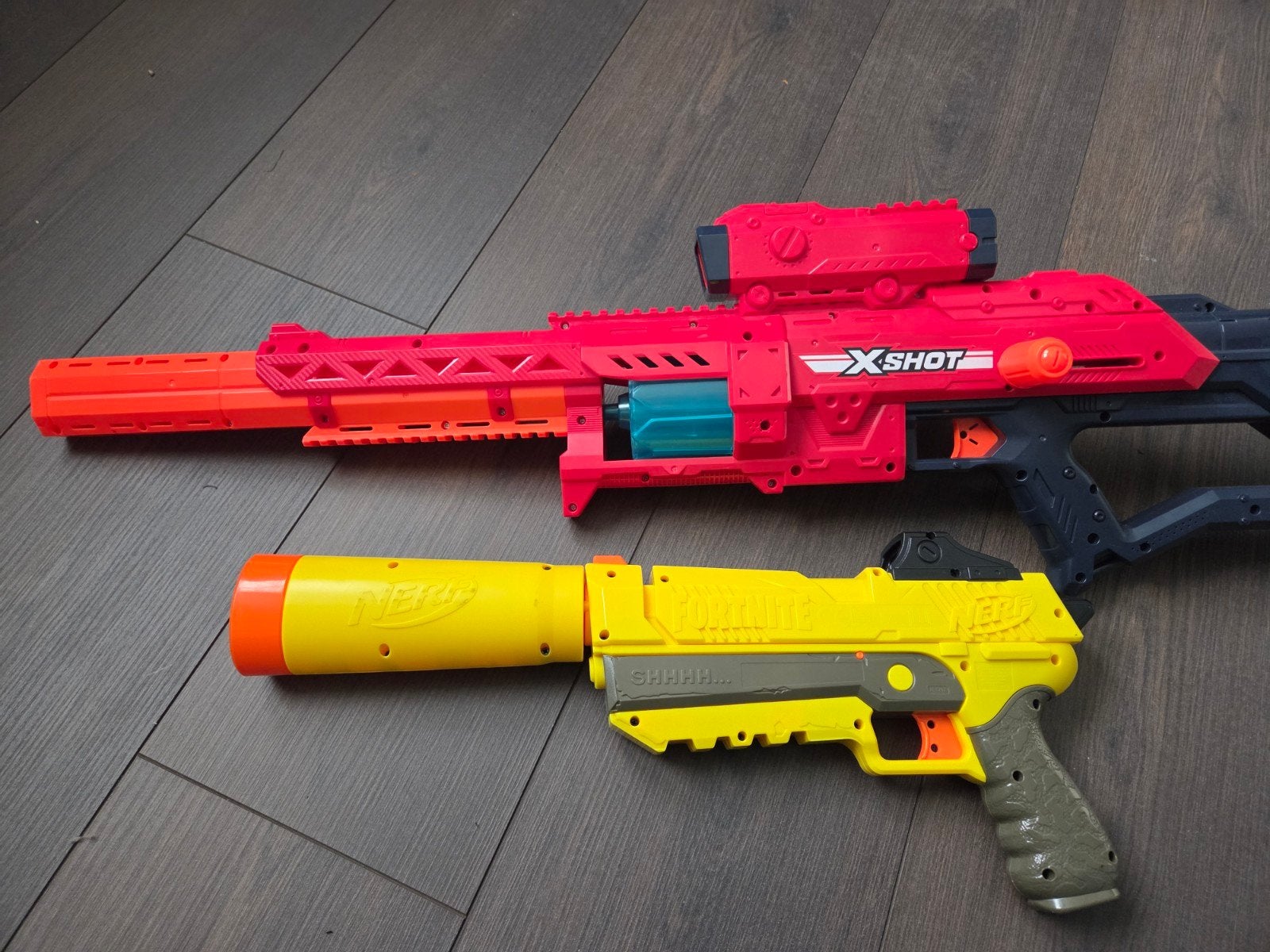 Nerf en X-Shot Blasters met extra kogeltjes, Ophalen, Gebruikt, Jongen of Meisje