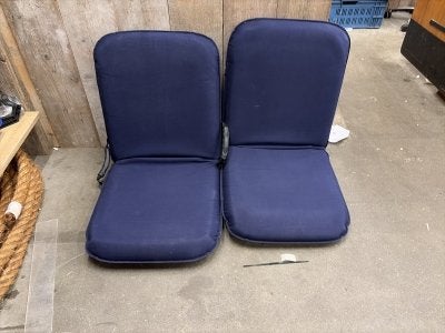 Comfort seat blauw, Watersport en Boten, Niet ingevuld, Gebruikt, Niet ingevuld, Niet ingevuld