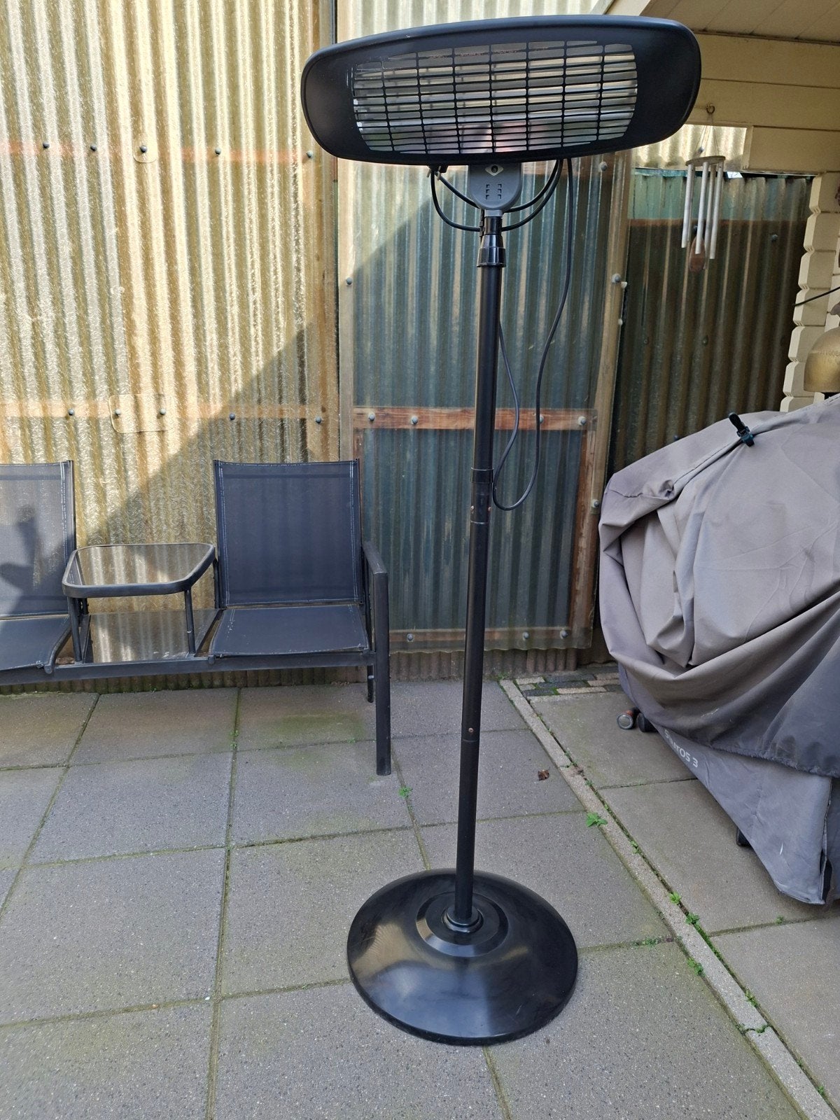 Terrasverwarmer, Tuin en Terras, Draaibaar, Gebruikt, Vloer, Ophalen