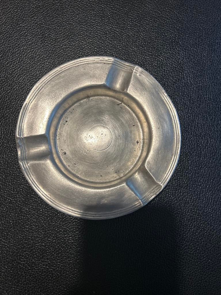 Zilverkleurige Asbak - Vintage Stijl, Ophalen of Verzenden