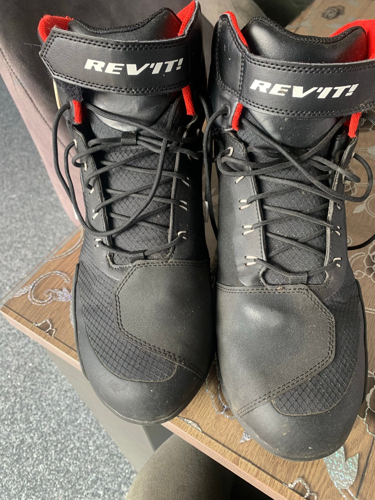 REV'IT! G-Force H2O motorschoenen - Maat 46, Ophalen, Tweedehands, Heren, Laarzen