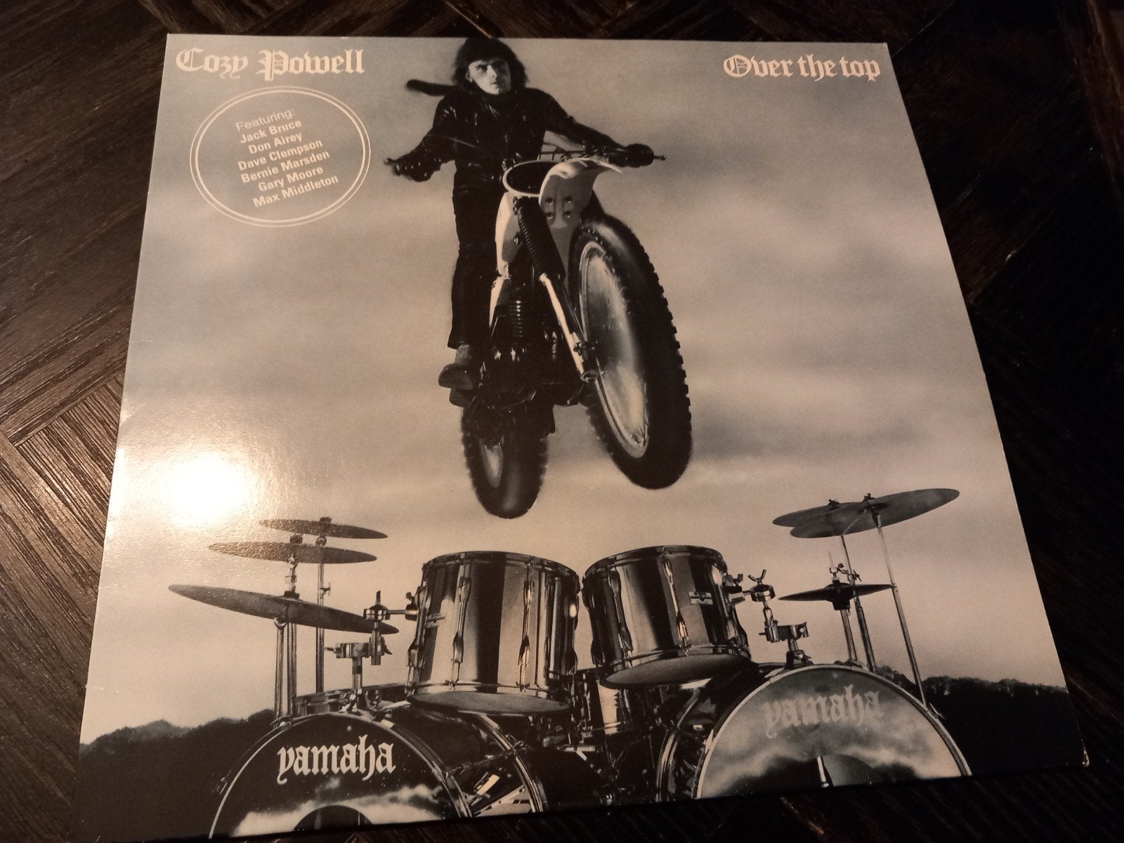 Cozy Powell - Over the Top (lp), Ophalen of Verzenden, Gebruikt, 12 inch, Poprock