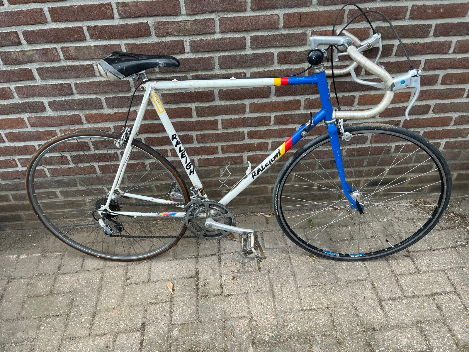 Vintage Raleigh racefiets - Opknapper, Gebruikt, Staal, 53 tot 57 cm, Ophalen