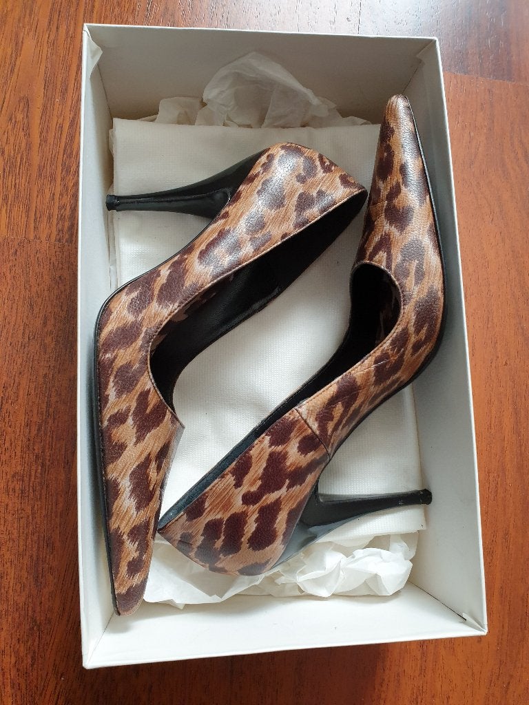 Dolce & Gabbana sexy tijger pumps - maat 36, Dolce & Gabbana, Pumps, Bruin, Ophalen of Verzenden