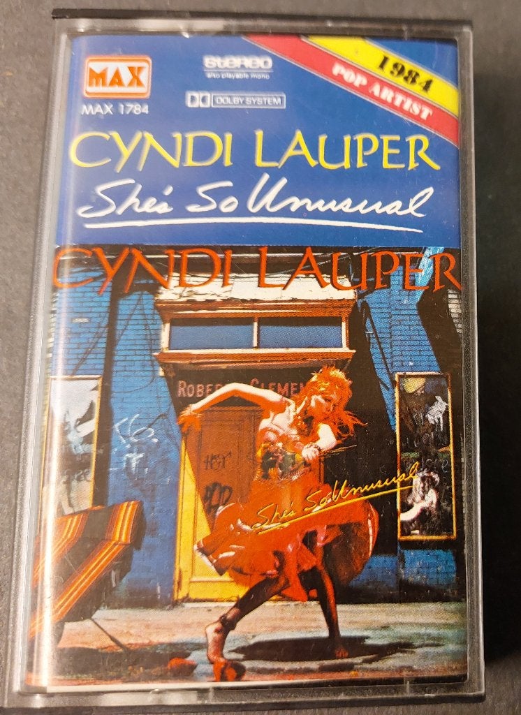 Cyndi Lauper CASSETTE Indonesie She's So Unusual, Gebruikt, Verzenden, 1 bandje, NvT