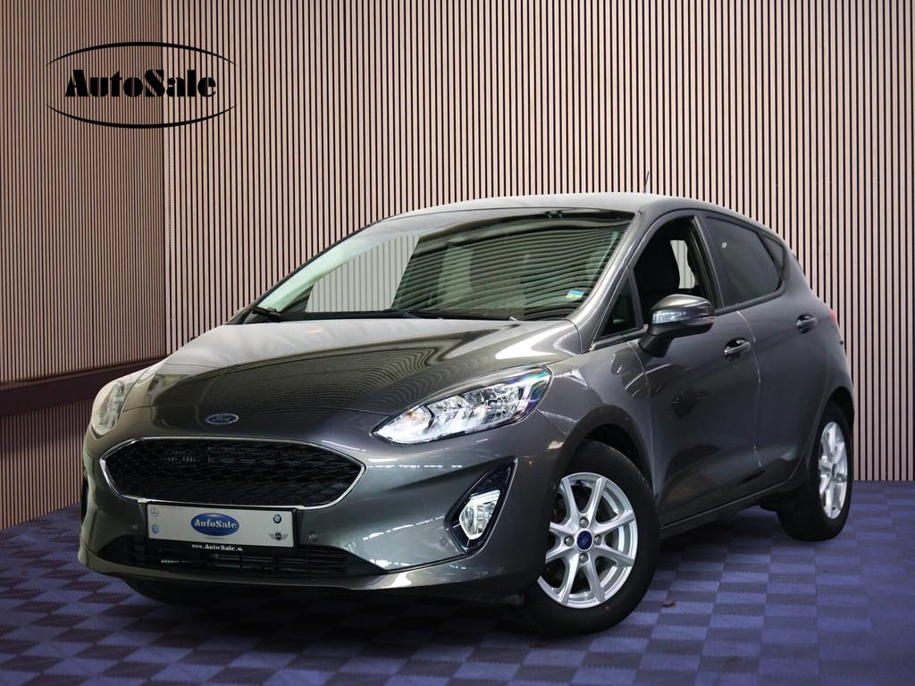 Ford Fiesta 1.0 EcoBoost Titanium AUT CARPLAY DAB CAMERA STO, Gebruikt, Zwart, Origineel Nederlands, Bedrijf