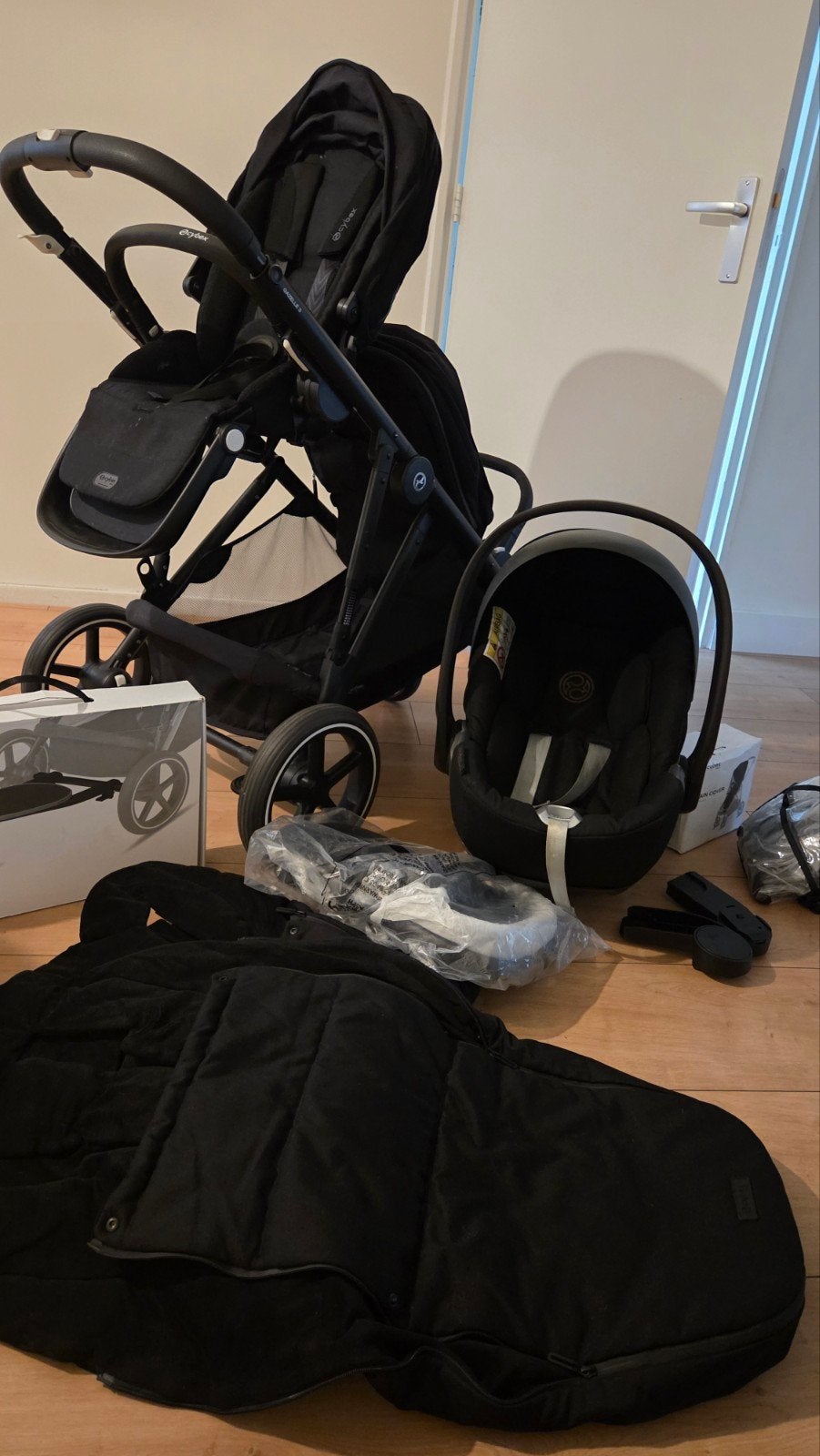 Gazalle s Cybex duowagen compleet, Ophalen, Zo goed als nieuw, Overige merken, Duowagen