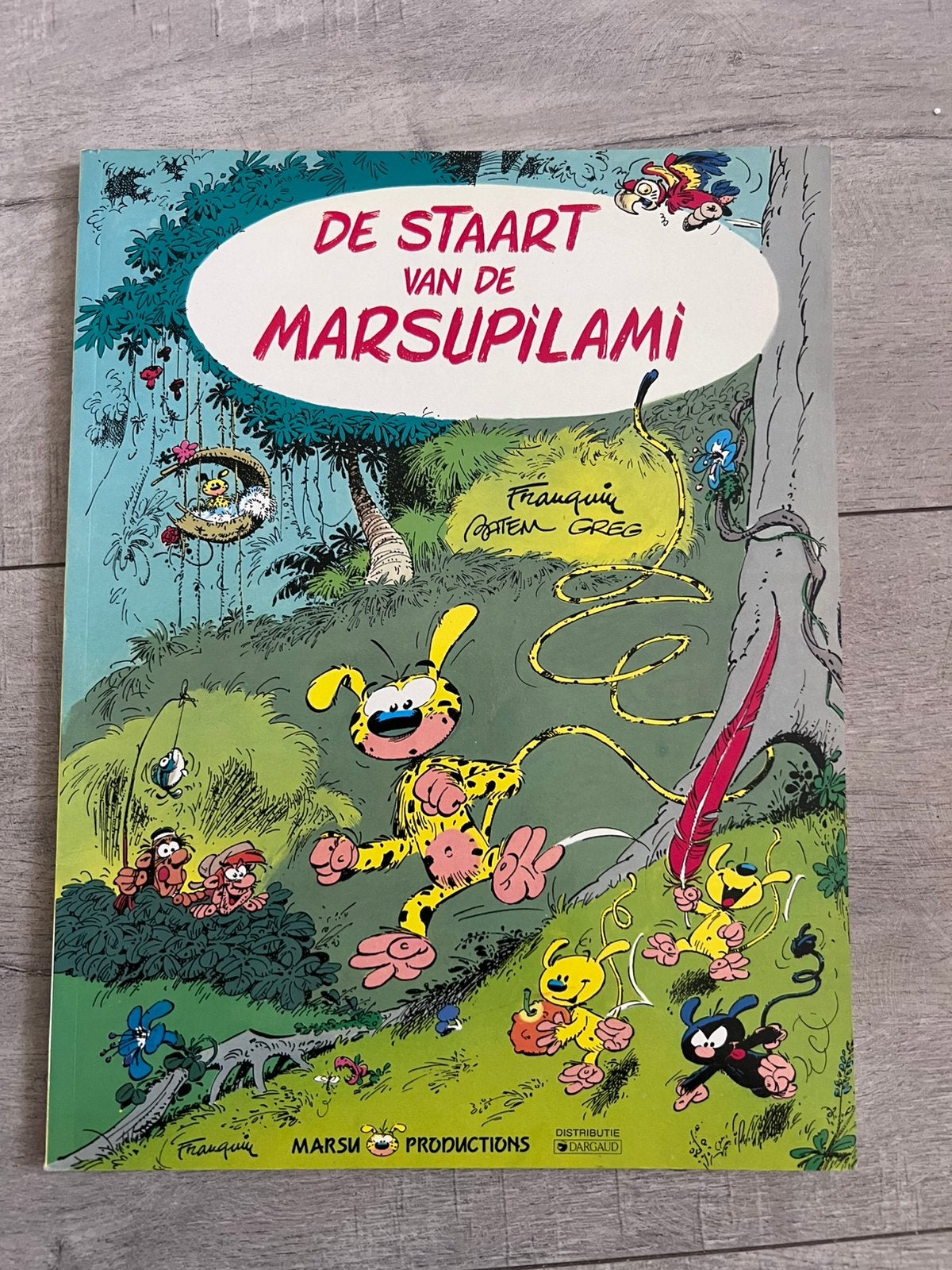 De Staart van de Marsupilami, Eén stripboek, Ophalen of Verzenden, Gelezen
