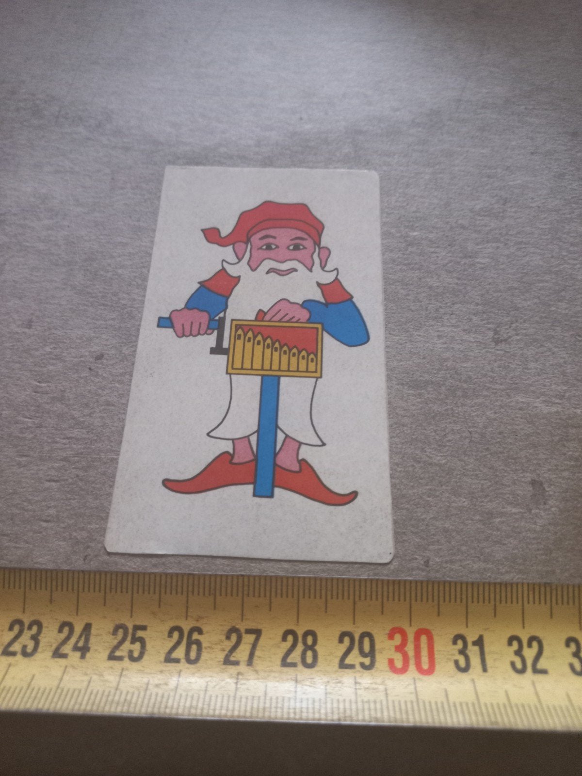 efteling pakeersticker kabouter met buikorgel, Ophalen of Verzenden, Zo goed als nieuw