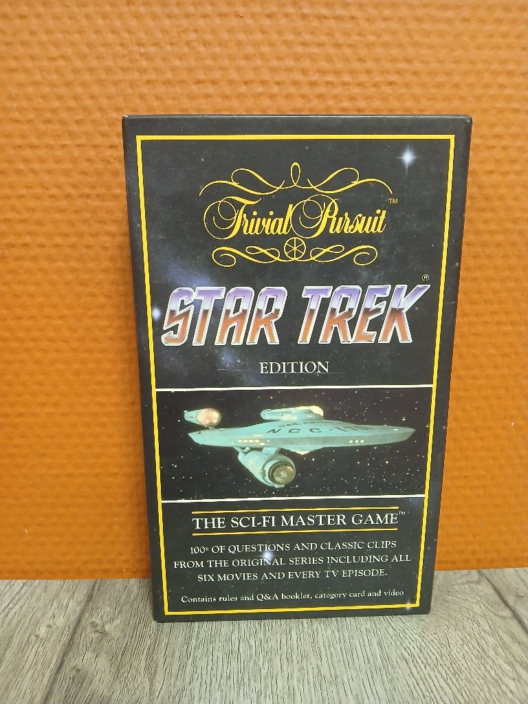 Trivial Pursuit Star Trek, Hobby en Vrije tijd, Een of twee spelers, Ophalen of Verzenden, Zo goed als nieuw, Telstar