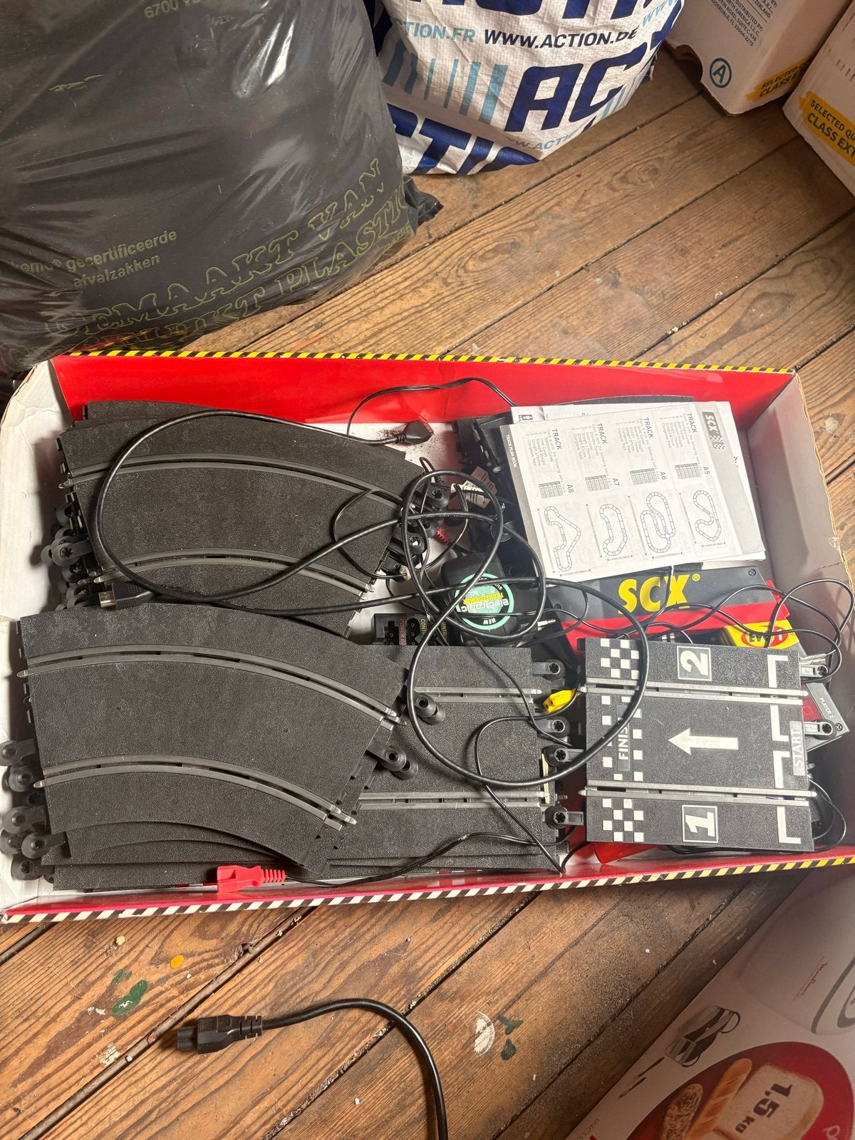 SCX Racebaan Leon Cup - Complete set, Kinderen en Baby's, Elektrisch, Ophalen, Overige merken, Racebaan