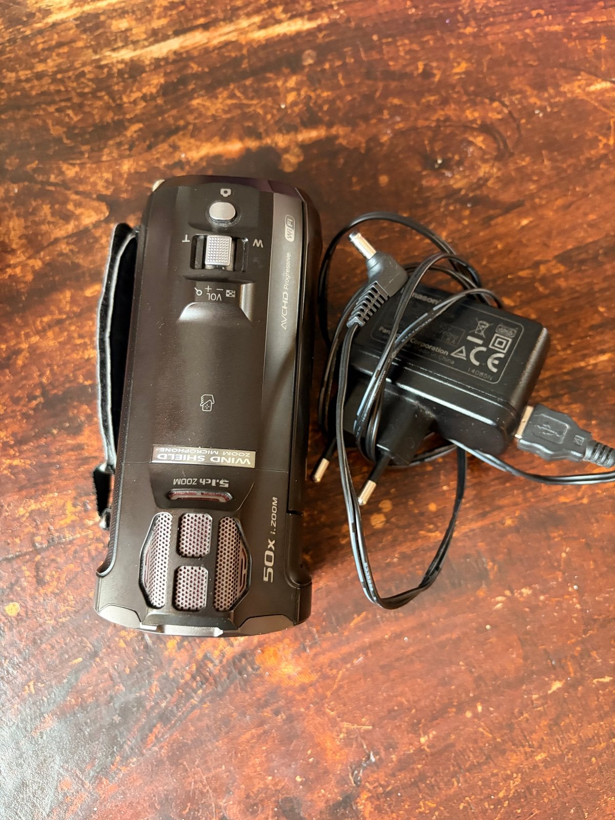 Panasonic HC-V750 Full HD Camcorder met 50x i.Zoom, Ophalen, Full HD, Panasonic, 20x of meer