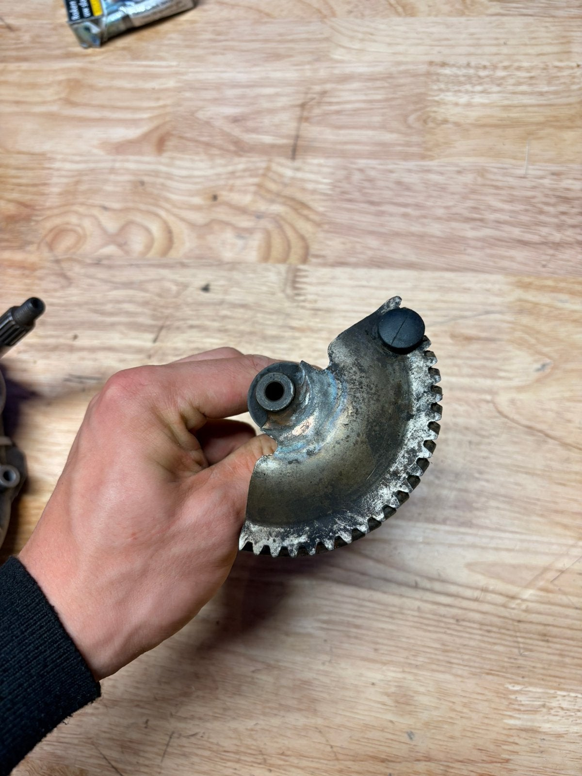 Halve maan kickstarter piaggio 125/180cc 2t, Ophalen of Verzenden, Zo goed als nieuw, Blok