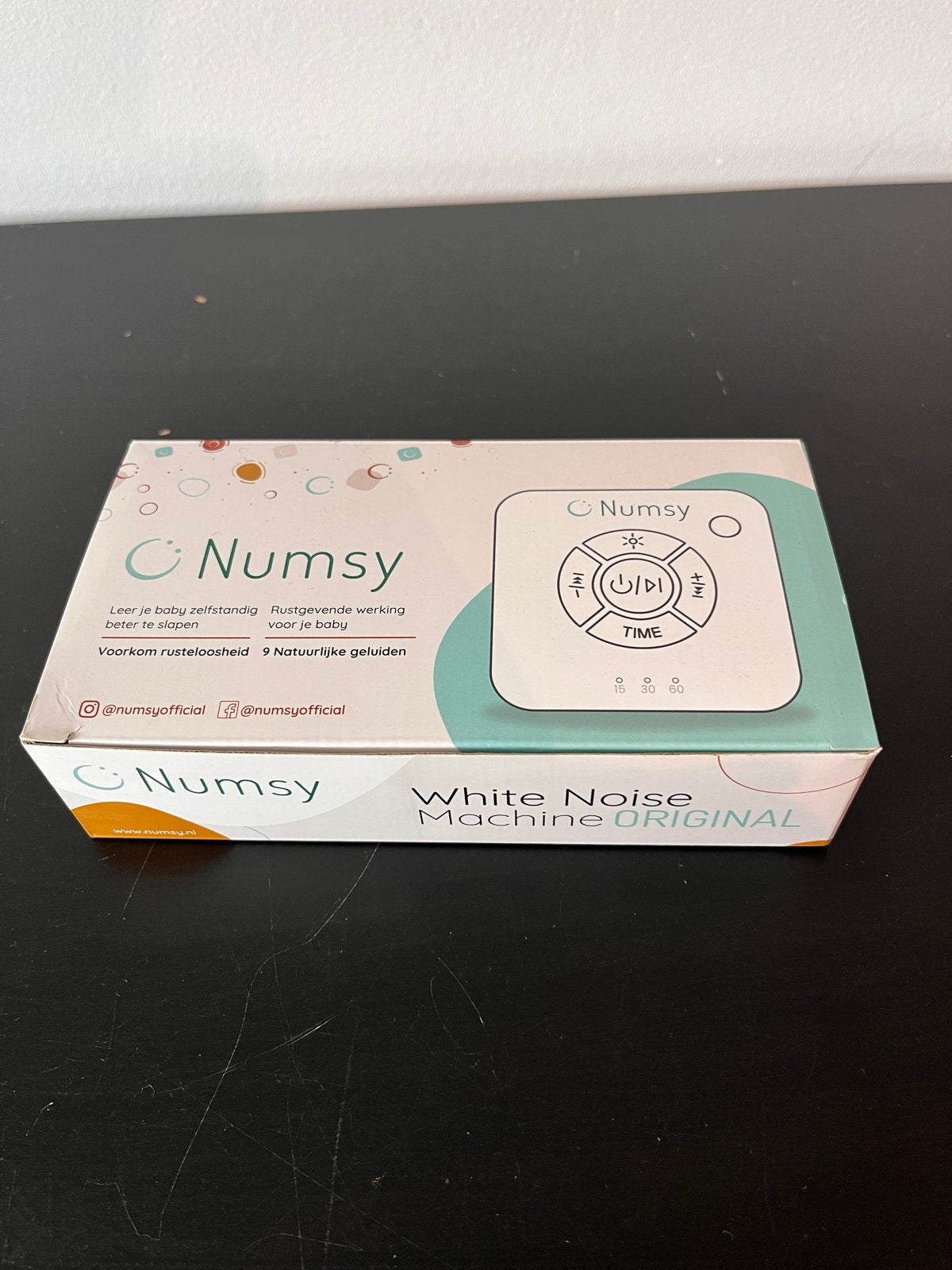 Numsy White Noise Machine Original - Baby Slaaphulp, Ophalen, Nieuw