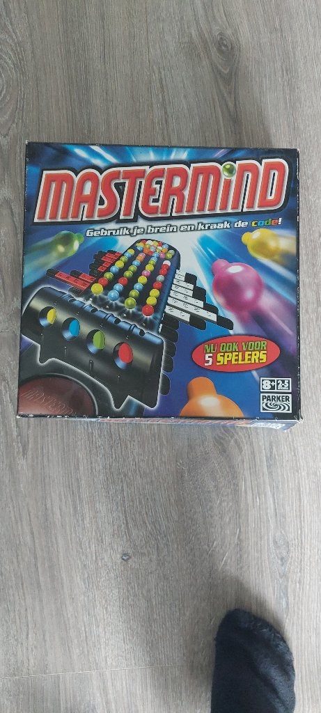 Mastermind, Hobby en Vrije tijd, Gezelschapsspellen | Bordspellen, Een of twee spelers, Ophalen of Verzenden, Zo goed als nieuw