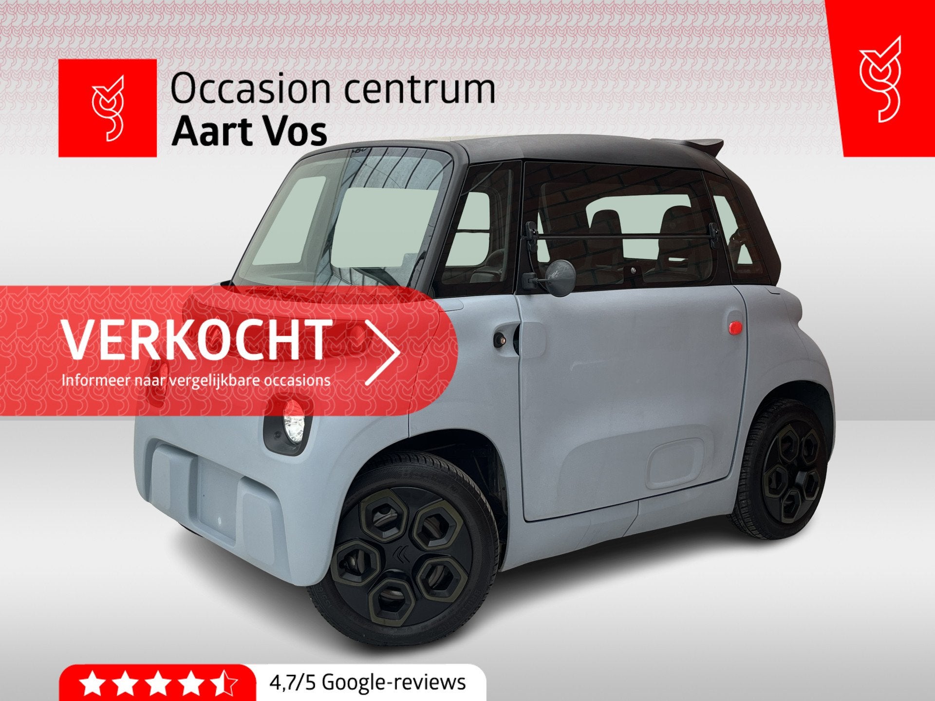 Citroën AMI AMI | 100% Elektrisch | (bj 2020), Overige merken, Automobielbedrijf Aart Vos B.V., Gebruikt, Genderensedijk 11
4265JJ  GENDEREN, NL