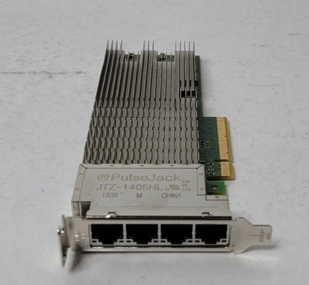 3x Dell Intel  (quad) 4 Port 10GbE RJ45, Ophalen, Gebruikt, Intern, Intel