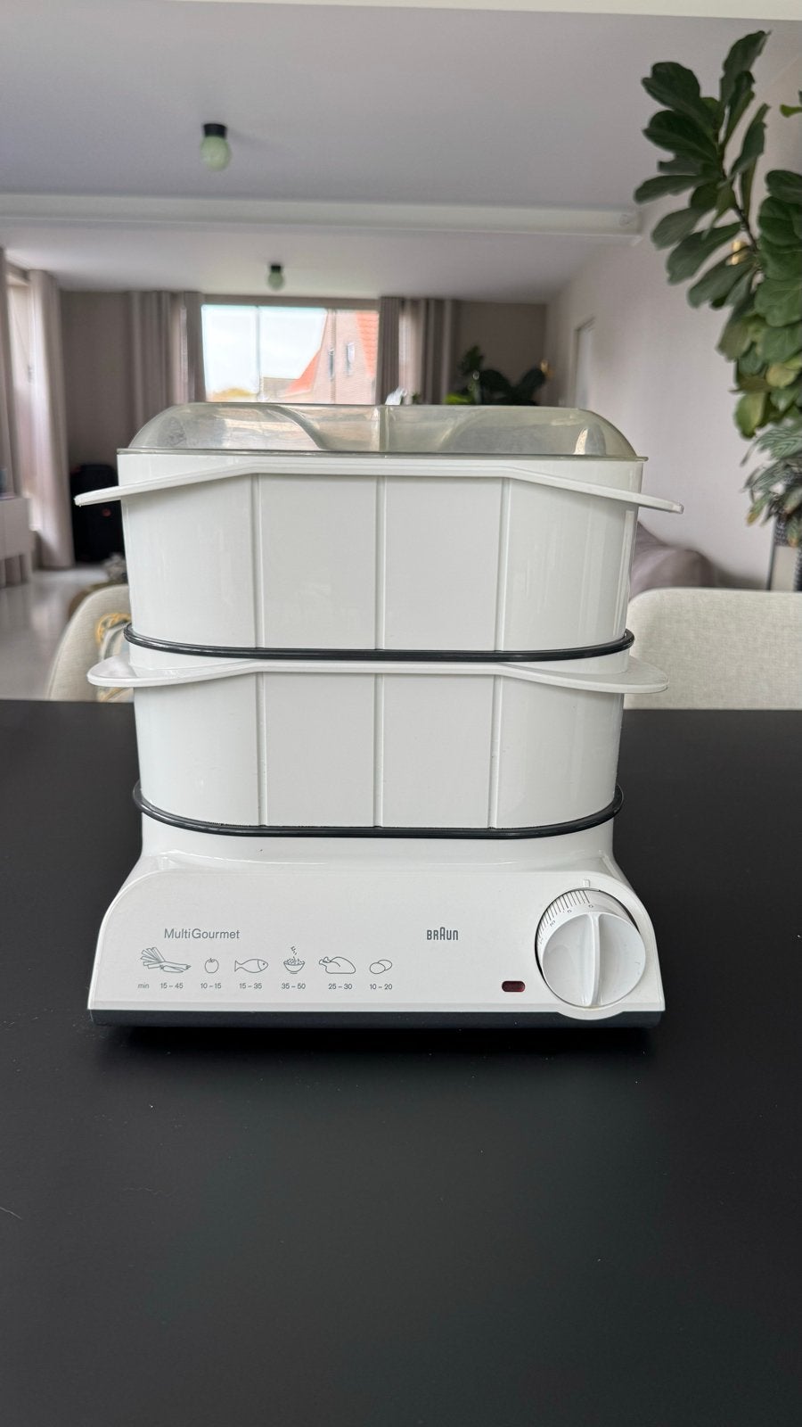 Braun Multigourmet Stoomkoker - Compleet en Werkend, Ophalen of Verzenden, Gebruikt