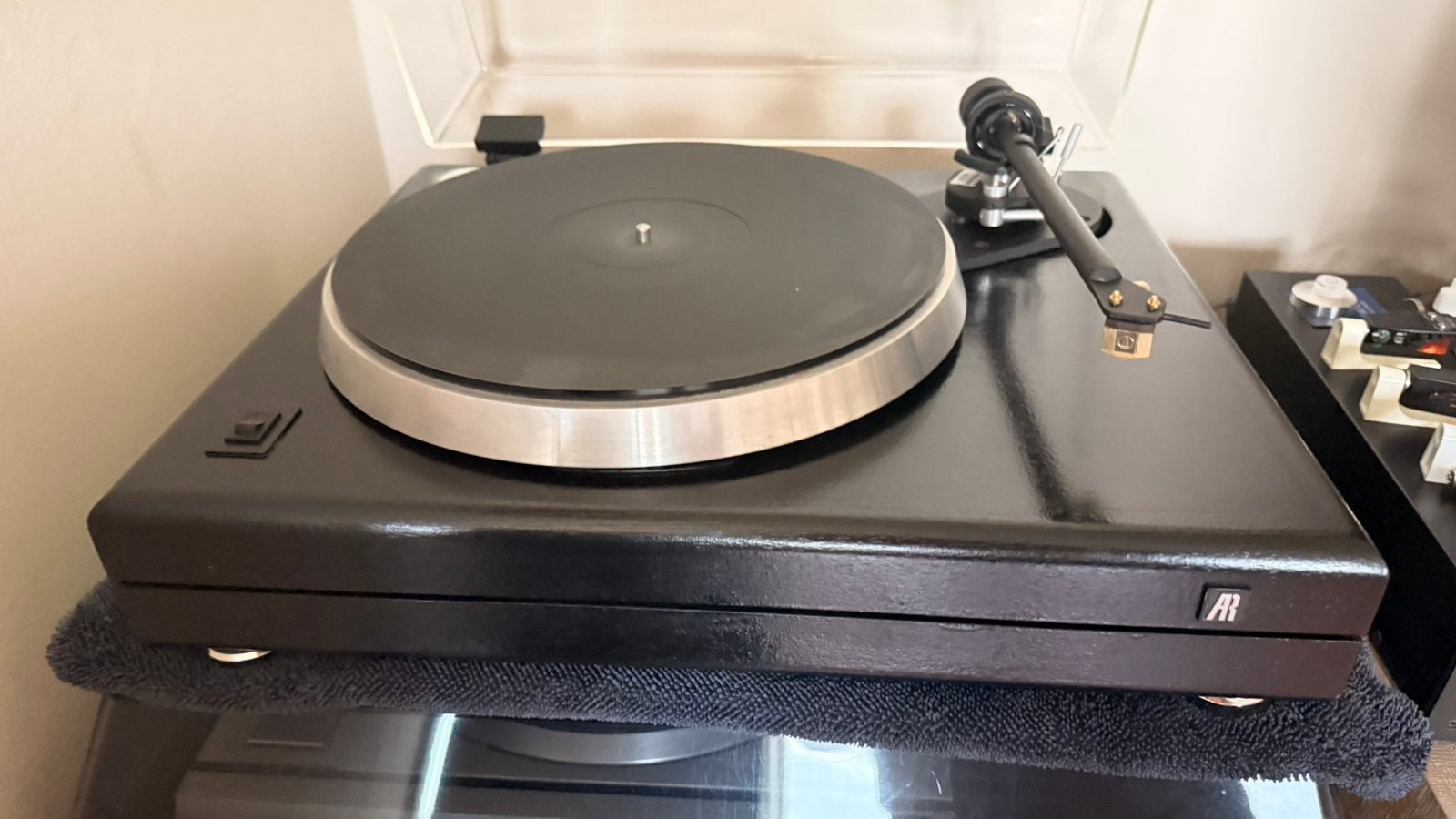Acoustic Research platenspeler met Alphason Delta Tonearm, Ophalen of Verzenden, Gebruikt, Platenspeler, Overige merken
