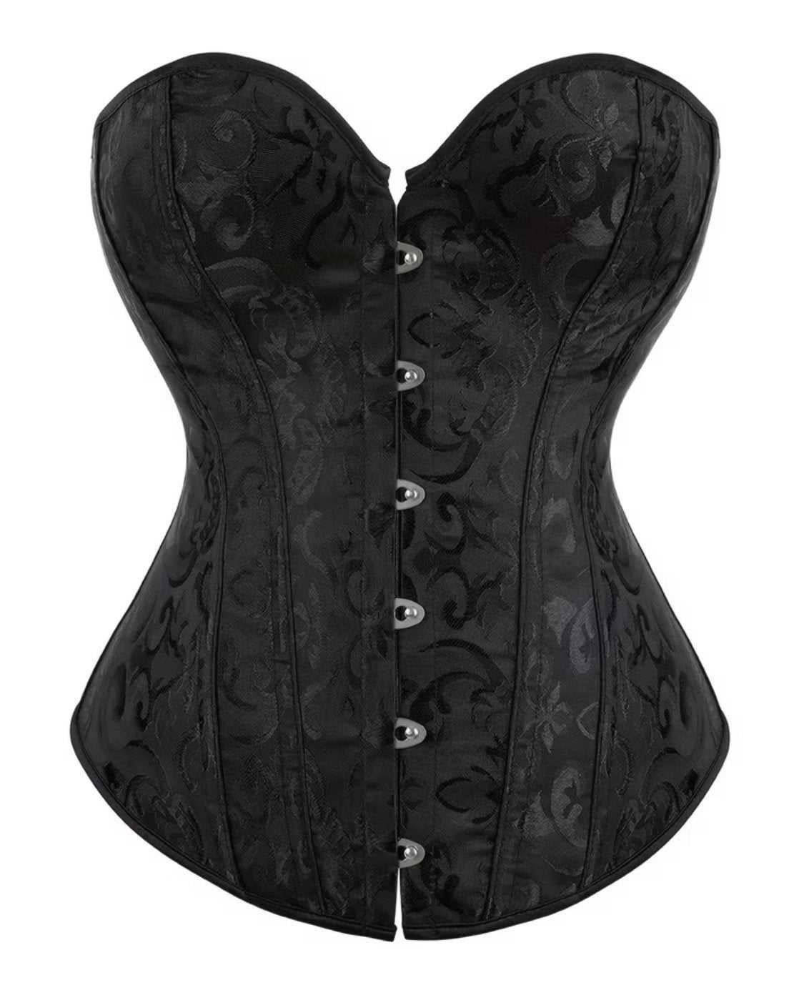 Nieuw Chique Zwart Corset Bustier Maat 4XL, Verzenden, Zwart, Body of Korset