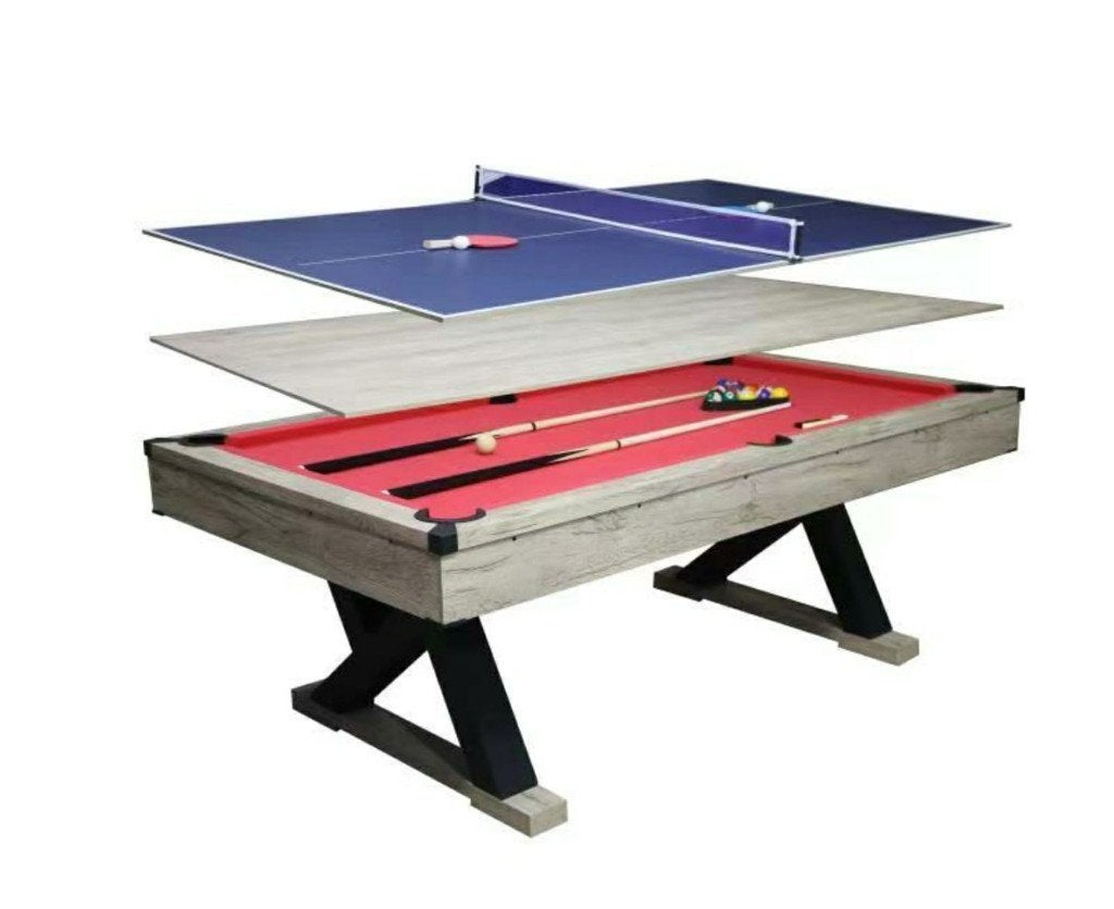 EETTAFEL POOLTAFEL NIEUW, Sport en Fitness, Biljarten en Poolen, Ophalen of Verzenden, Nieuw, Pooltafel