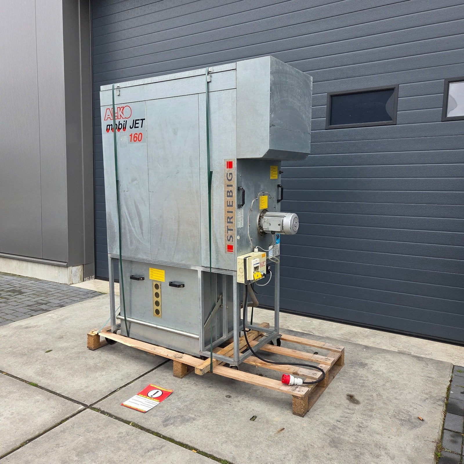 Alko 160mm afzuiging mobiljet 160mm ** Compact onderdruk, Doe-het-zelf en Verbouw, Ventilatie en Afzuiging, Ophalen of Verzenden