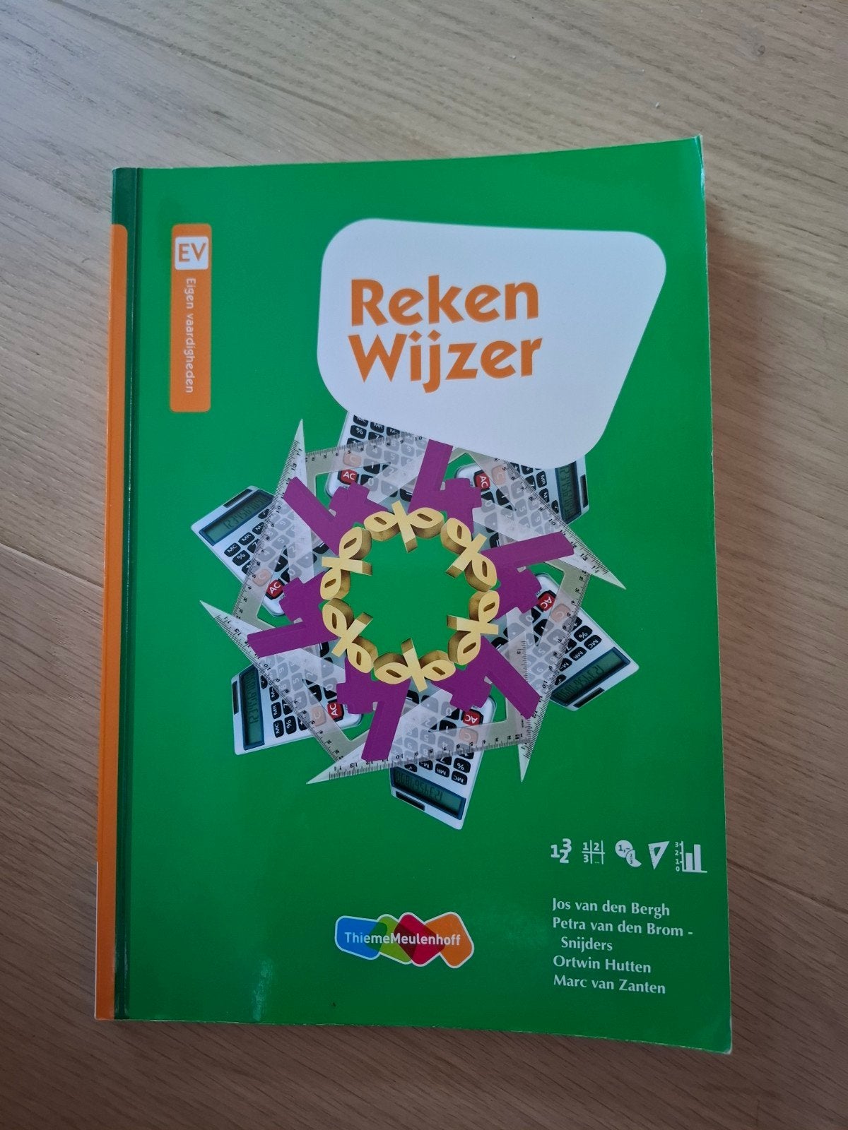 Rekenwijzer, Ophalen of Verzenden, Zo goed als nieuw, Jos van den Bergh, Petra van den Brom-Snijders,, Alpha