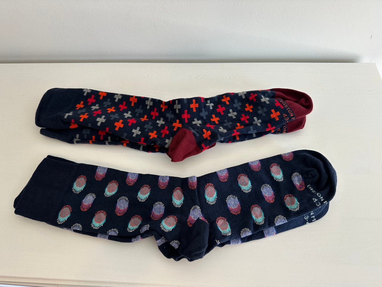 2 paar nieuwe sokken, Ophalen of Verzenden, Nieuw, Maat 43 t/m 46
