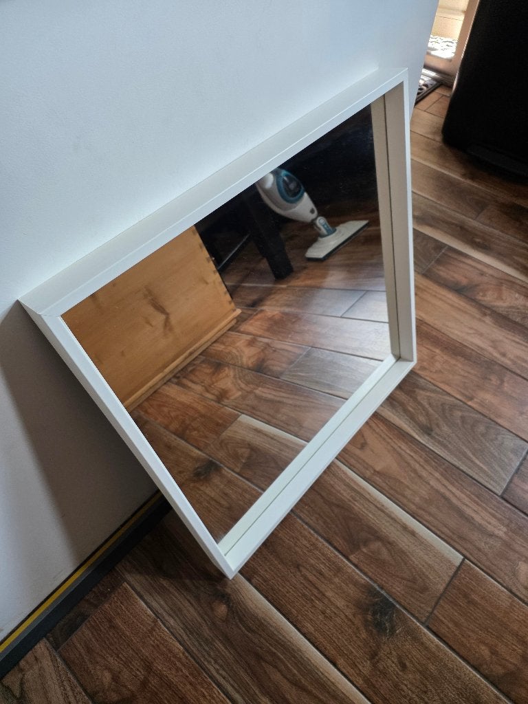Spiegel IKEA NISSEDAL, Ophalen, Zo goed als nieuw, Minder dan 100 cm, Rechthoekig