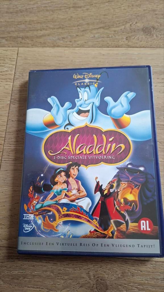Disney Classics: Aladdin - 2-Disc Speciale Uitvoering DVD, Avontuur, Gebruikt, Alle leeftijden, Ophalen of Verzenden