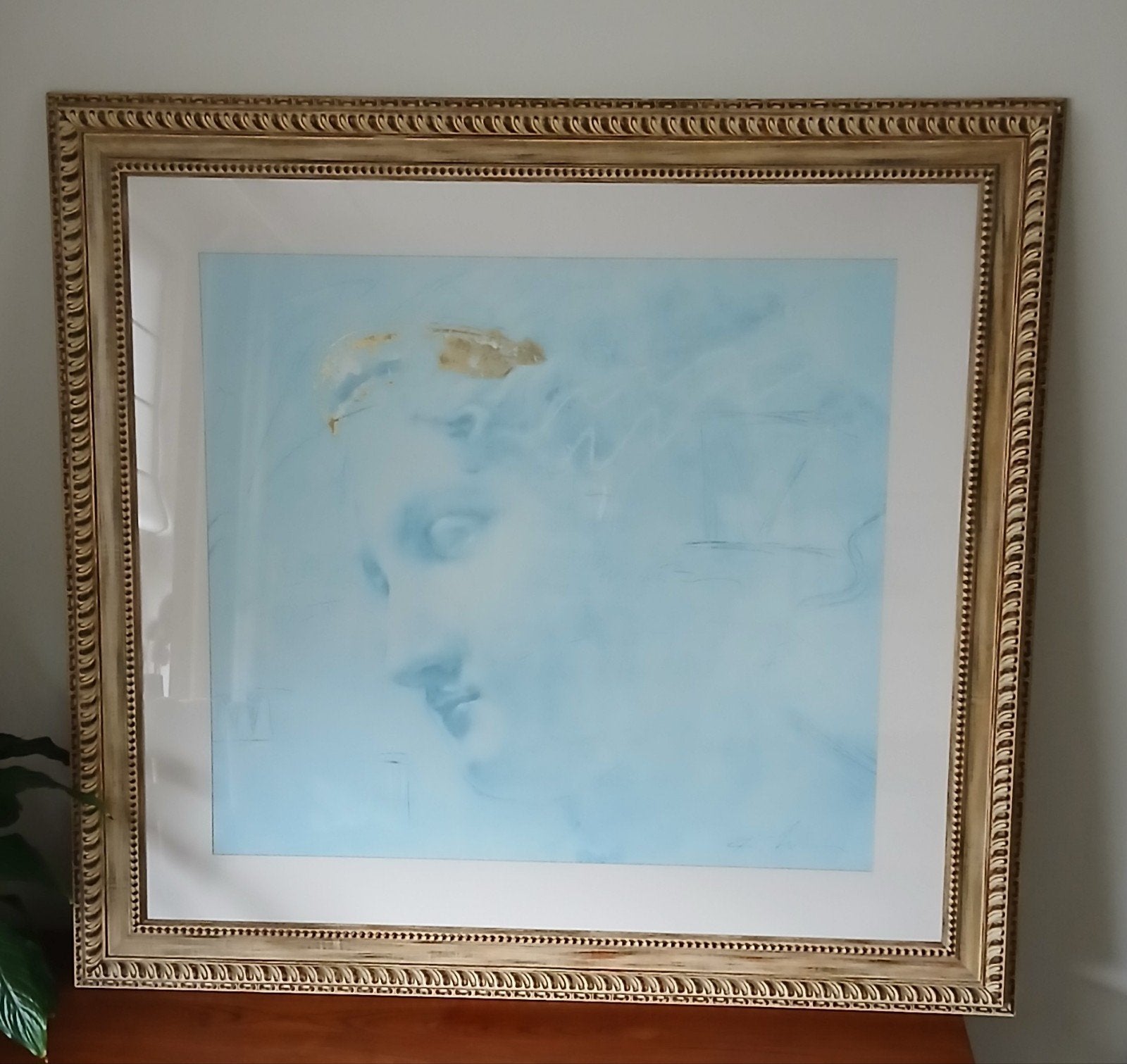 Heel groot schilderij-kunst 130 x 140 cm, Ophalen