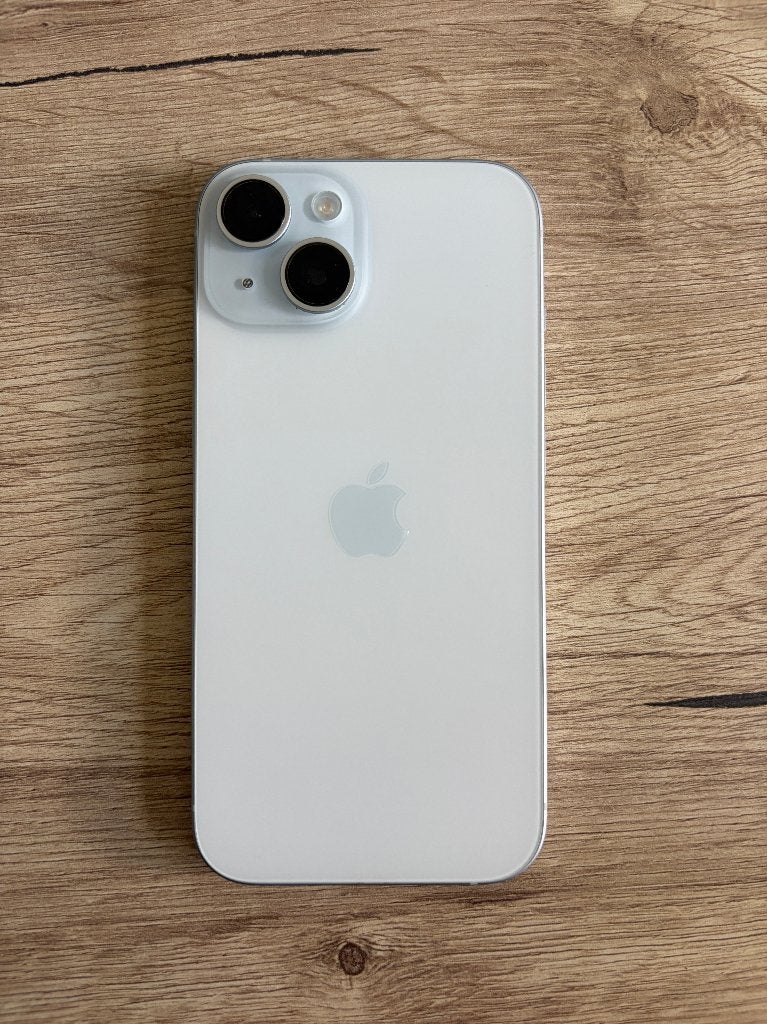 Apple iPhone 15 128GB Wit, IPhone 15, 86 %, Wit, Ophalen of Verzenden