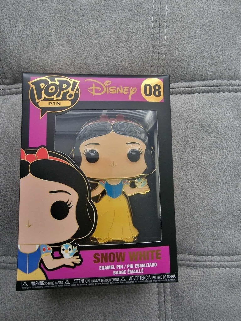 Disney Pop Pin Sneeuwwitje #08, Ophalen of Verzenden, Sneeuwwitje of Doornroosje, Nieuw, Beeldje of Figuurtje