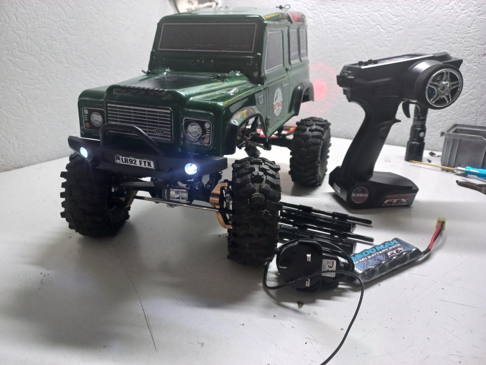 ftx crawler 1/10 rtr, Hobby en Vrije tijd, Modelbouw | Radiografisch | Auto's, Elektro, Gebruikt, Auto offroad, Ophalen of Verzenden