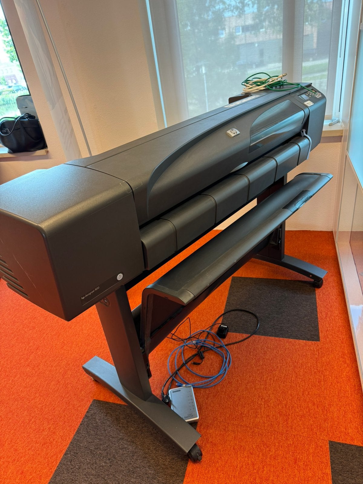 HP Designjet 800 (plotter) met defect, Computers en Software, Ophalen, Hp, Gebruikt, Kleur printen