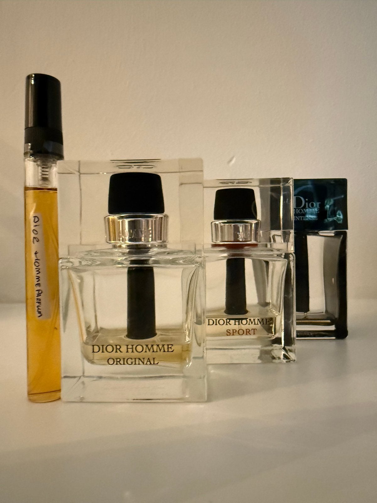 Dior Homme Parfum Collectie Set (gebruikt), Verzenden, Gebruikt