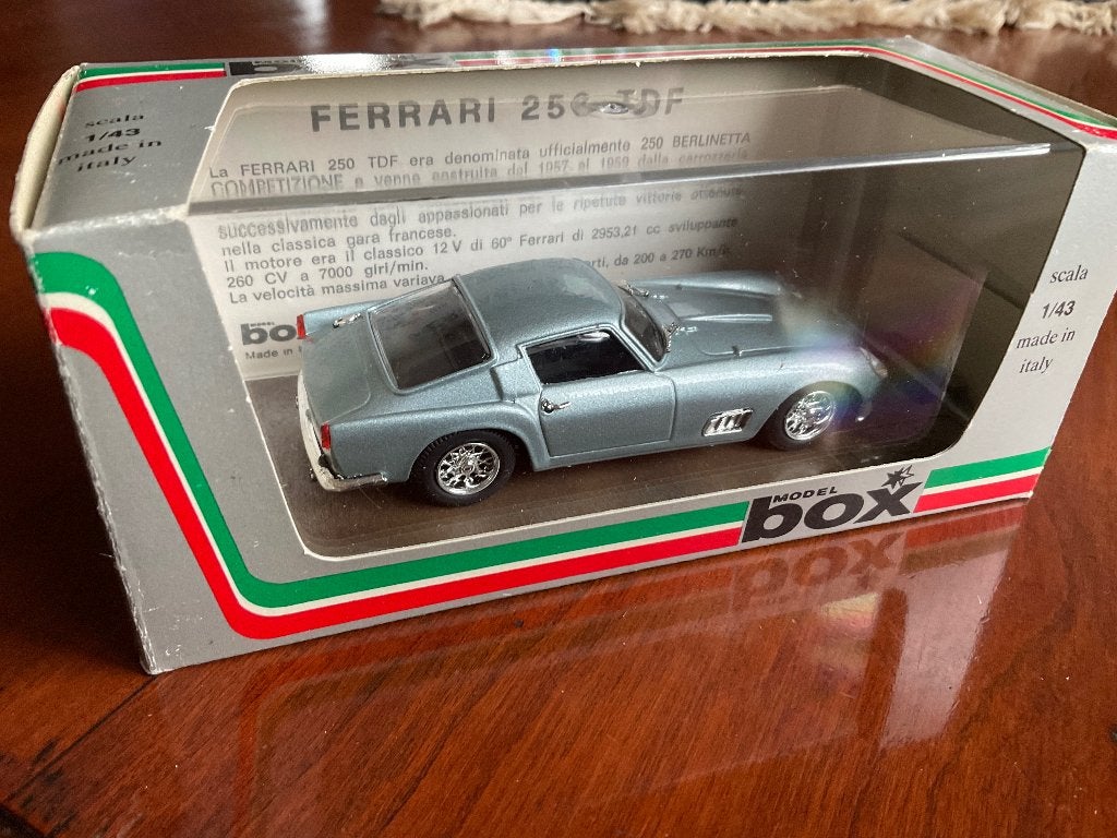 BOX Ferrari 250 TDF Tour de France mint/box/certificaat, Verzenden, Zo goed als nieuw, Auto, Overige merken