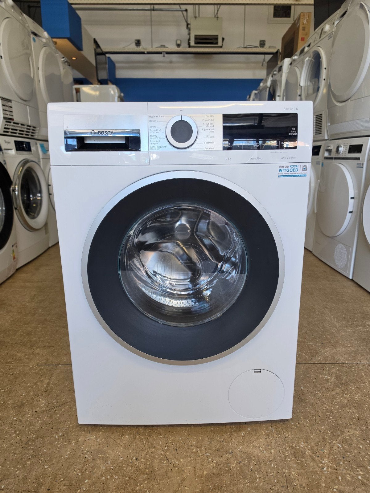 Bosch Serie 6 wasmachine | 10 kilo | Gratis thuis 🚚✅️, Witgoed en Apparatuur, Bosch, Jirnsum, 1200 tot 1600 toeren, 10 kg of meer