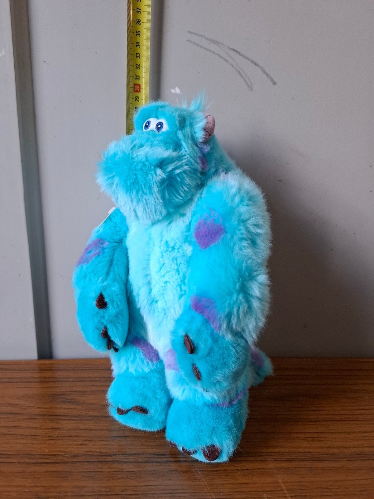 Monsters en co Sulley knuffel - Disney Pixar, Disney, Overige typen, Blauw, Ophalen of Verzenden