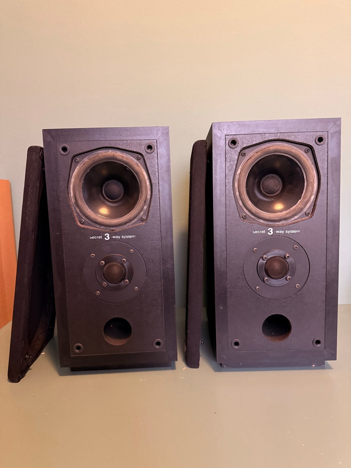 BNS Combo Secret 3-way system speakers - 80 Watt, Stereo speakers, Gebruikt, 60 tot 120 watt, Ophalen