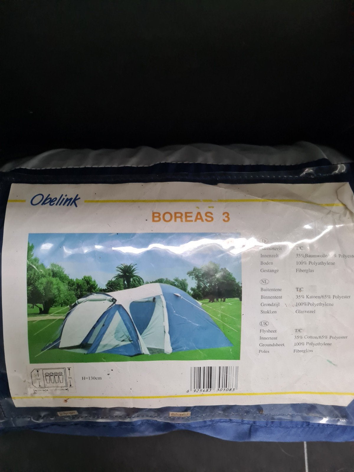 Bijzettent  obelink, Caravans en Kamperen, Tenten, Ophalen of Verzenden