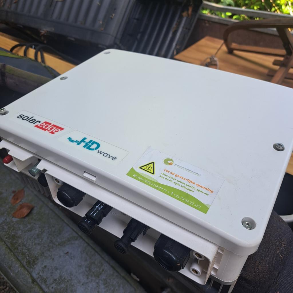 SolarEdge SE5000H HDwave omvormer, Doe-het-zelf en Verbouw, Elektra en Kabels, Ophalen of Verzenden