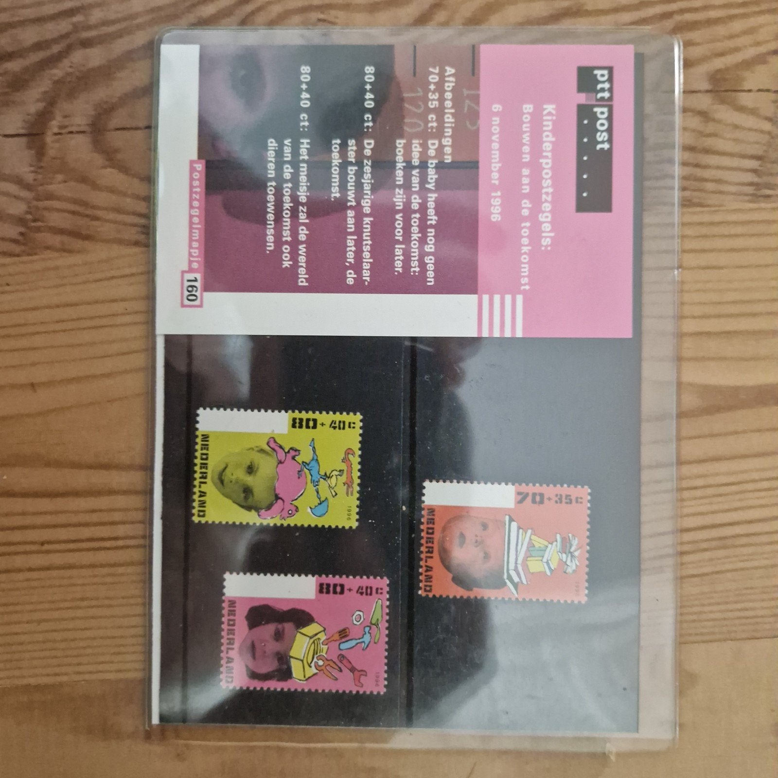 postzegelmapje 160 Kinderpostzegels 1996, Ophalen of Verzenden