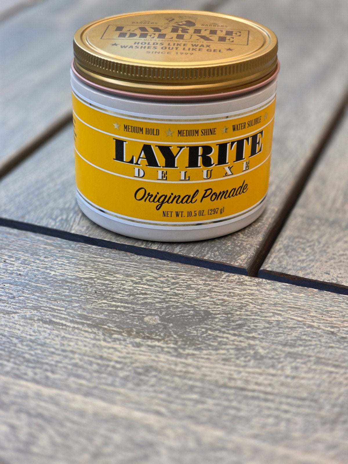 NieuweLayrite Oriqinal Pomade 297g, Ophalen of Verzenden, Nieuw, Gel, Wax, Haarlak of Mousse