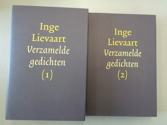 Inge Lievaart - Verzamelde gedichten (1) en (2), Inge Lievaart, Nieuw, Ophalen of Verzenden, Eén auteur