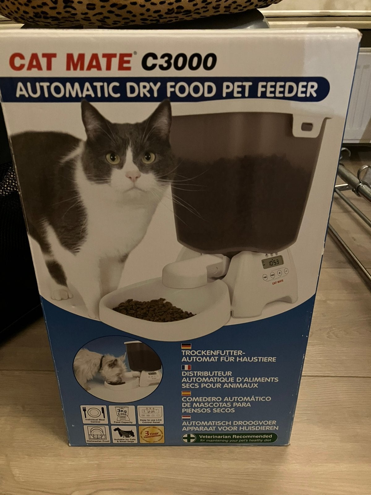 Droogvoer dispenser katten, Cat mate C3000, Ophalen of Verzenden, Zo goed als nieuw