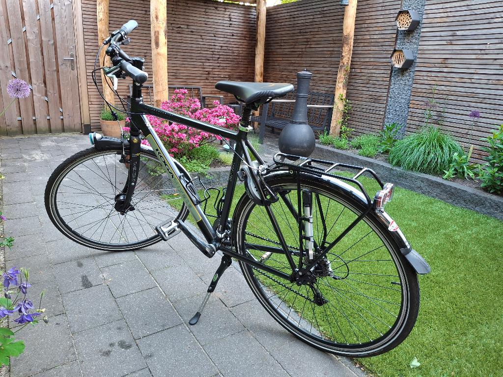 Koga Roadrunner herenfiets 57cm, Fietsen en Brommers, Ophalen, 28 inch, Gebruikt, Vering
